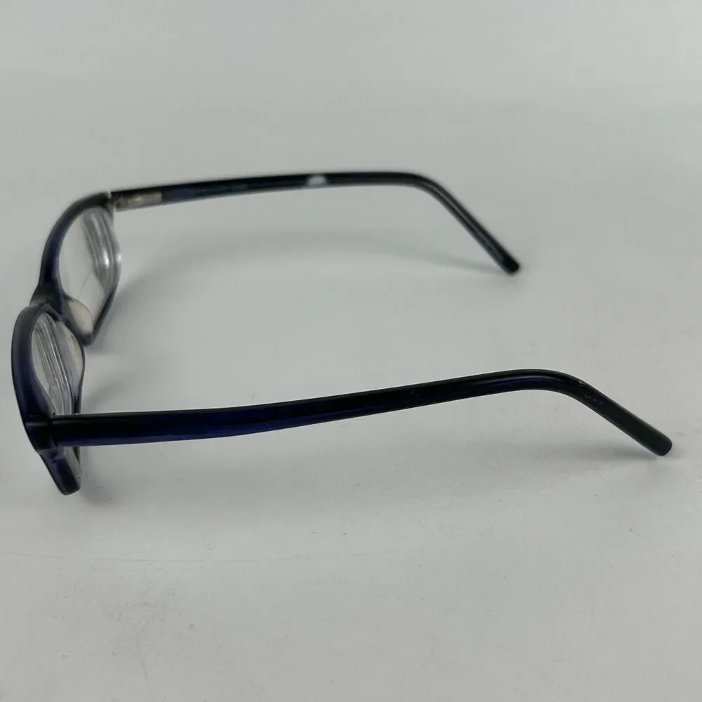 Jones New York J739 Eyeglasses Women Blue Black Plastic Frame Full Rim 51 15 140